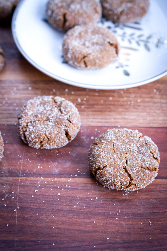 Quinoa Flour Ginger Snap Cookies (2 of 4)