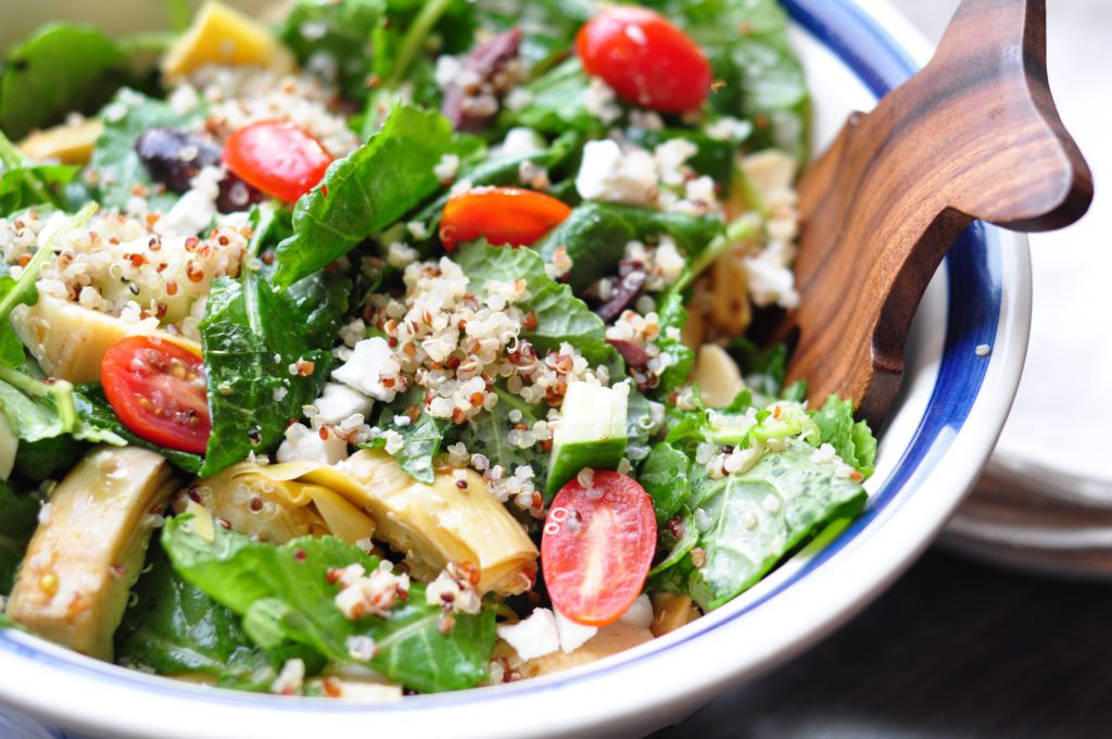 Quinoa Harvest Kale and Quinoa Greek Salad Ancient Harvest 