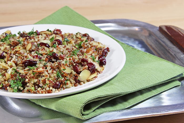 Cranberry & Almond Quinoa Pilaf