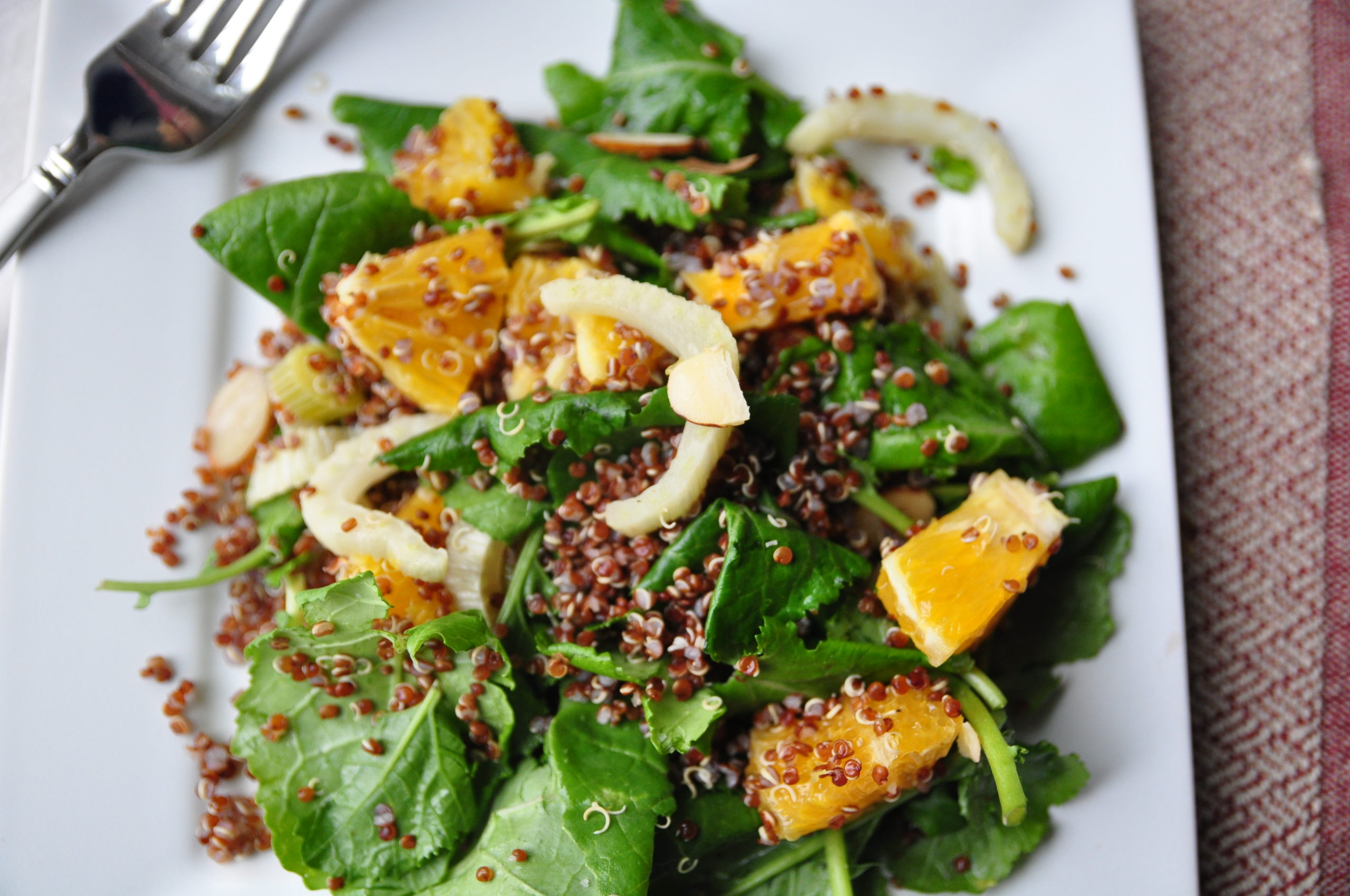 Leafy Greens + Quinoa = Perfect Springtime Salads Ancient Harvest
