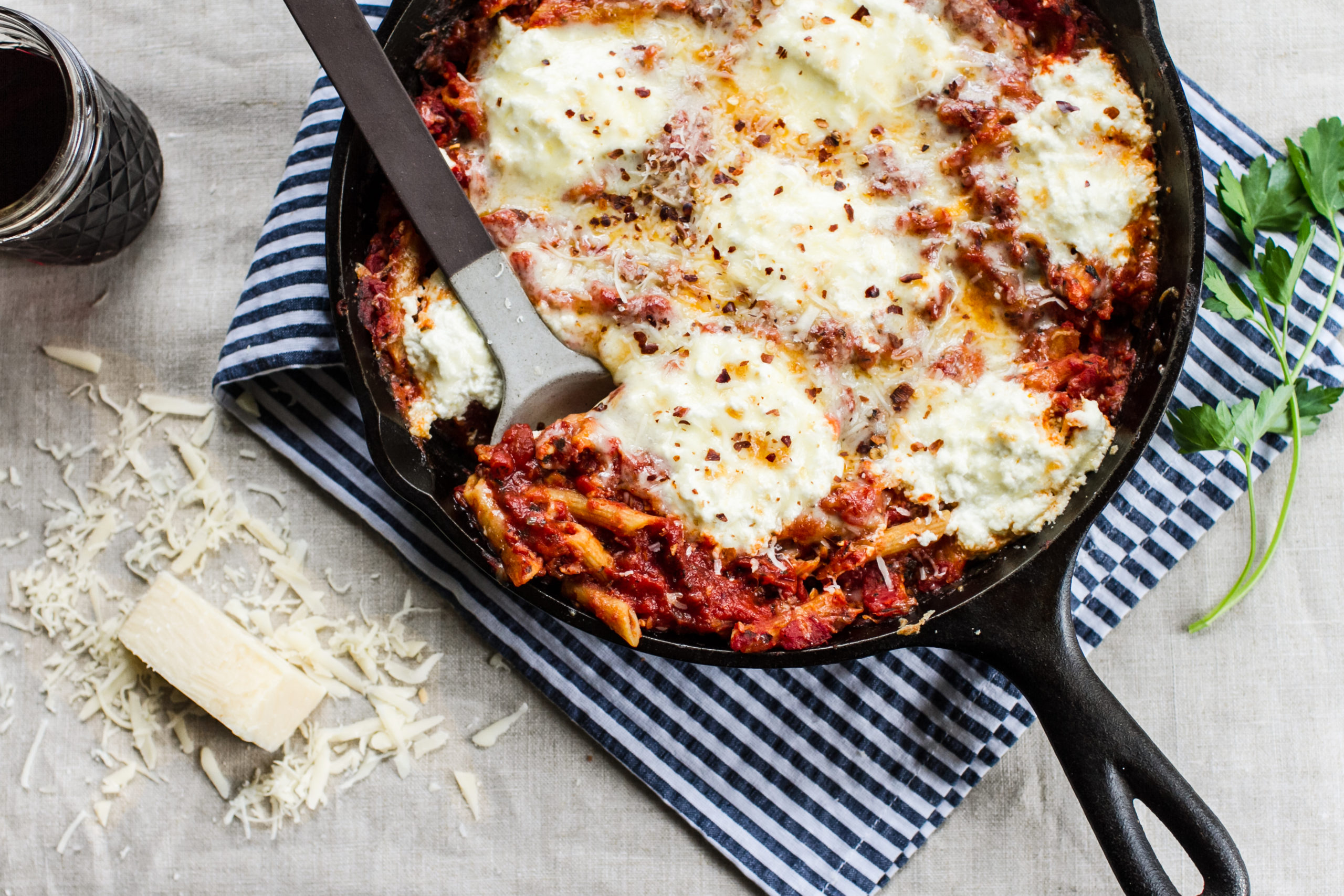 Green Lentil &amp; Quinoa Penne Past Bake - Ancient Harvest