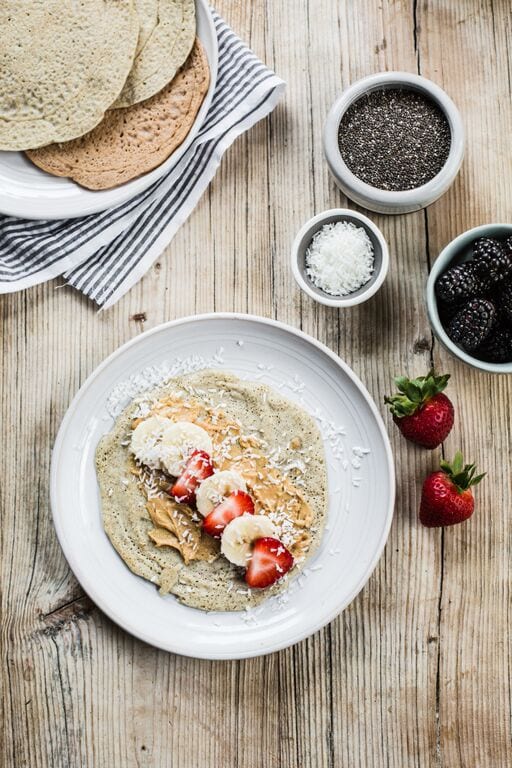 Quinoa Flour Pancake Flatbread