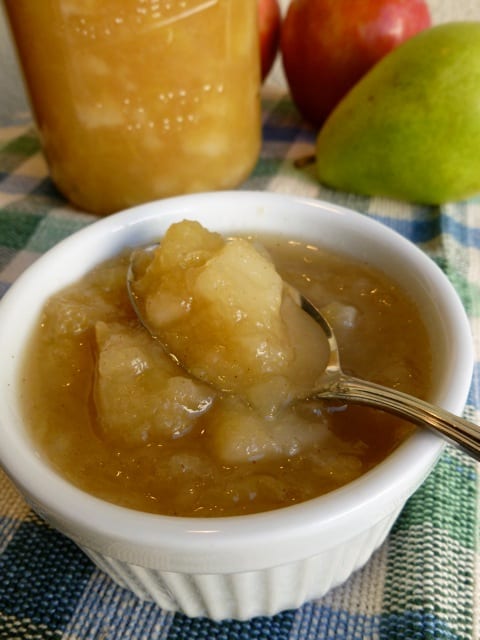 Pear-Apple-Compote-with-Honey