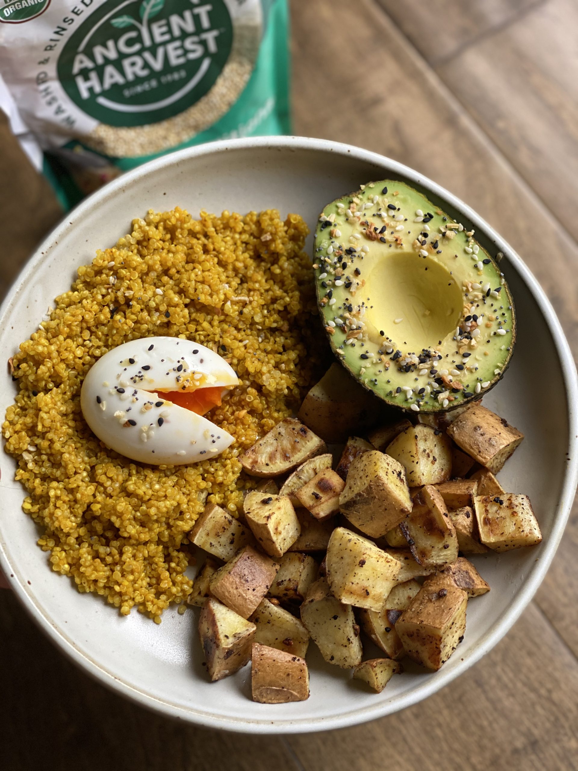 Turmeric Quinoa Bowl Ancient Harvest