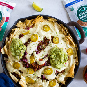Skillet Quinoa Nachos