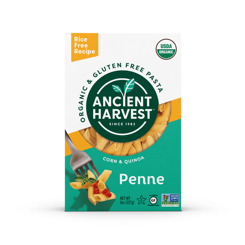 Corn and Quinoa Penne