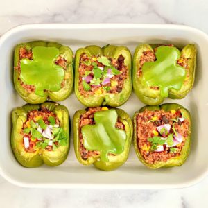 Mexican Quinoa Stuffed Peppers