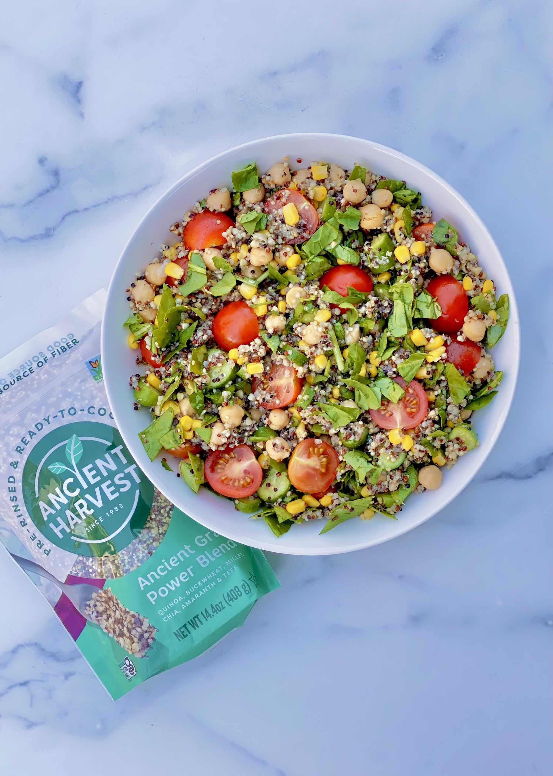 Chickpea Summer Quinoa Salad Ancient Harvest