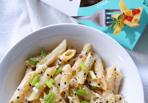 CRQ Penne, Everything But The Bagel Pasta