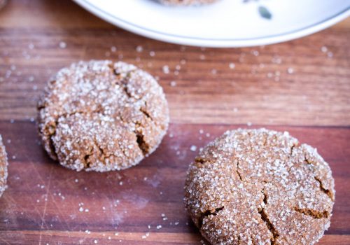 Quinoa Flour Ginger Snap Cookies (2 of 4)