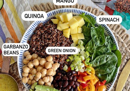 Vegan Red Inca Quinoa Bowl
