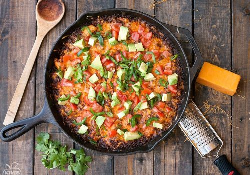 Chicken Quinoa Enchilada Bake